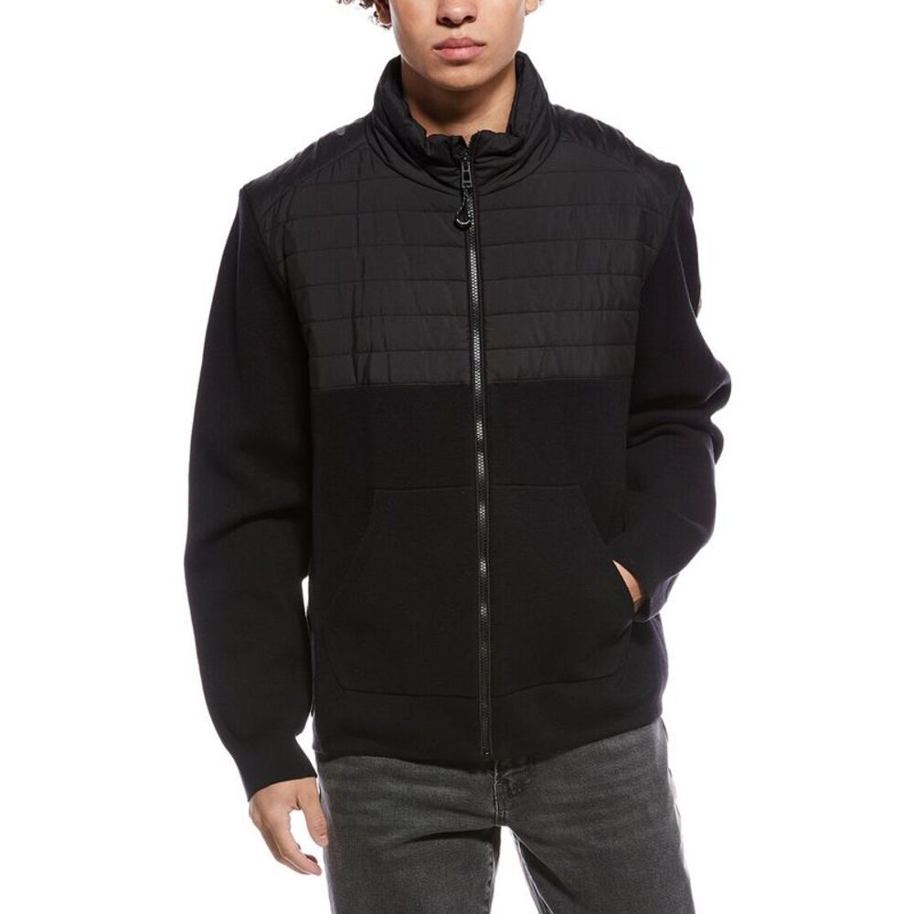 Belstaff Mens  Venture Full Zip Jacket, Black